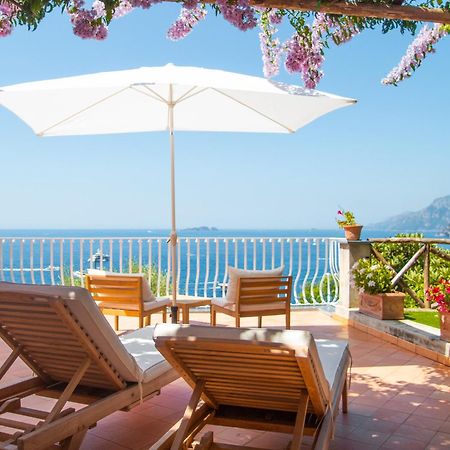 Yourhome - Villa Aldo Marino Positano Eksteriør billede