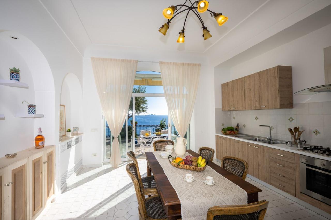 Yourhome - Villa Aldo Marino Positano Eksteriør billede