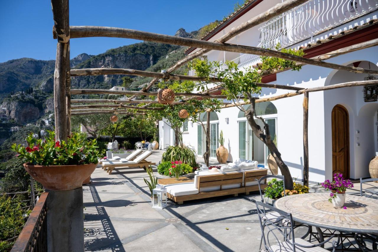 Yourhome - Villa Aldo Marino Positano Eksteriør billede