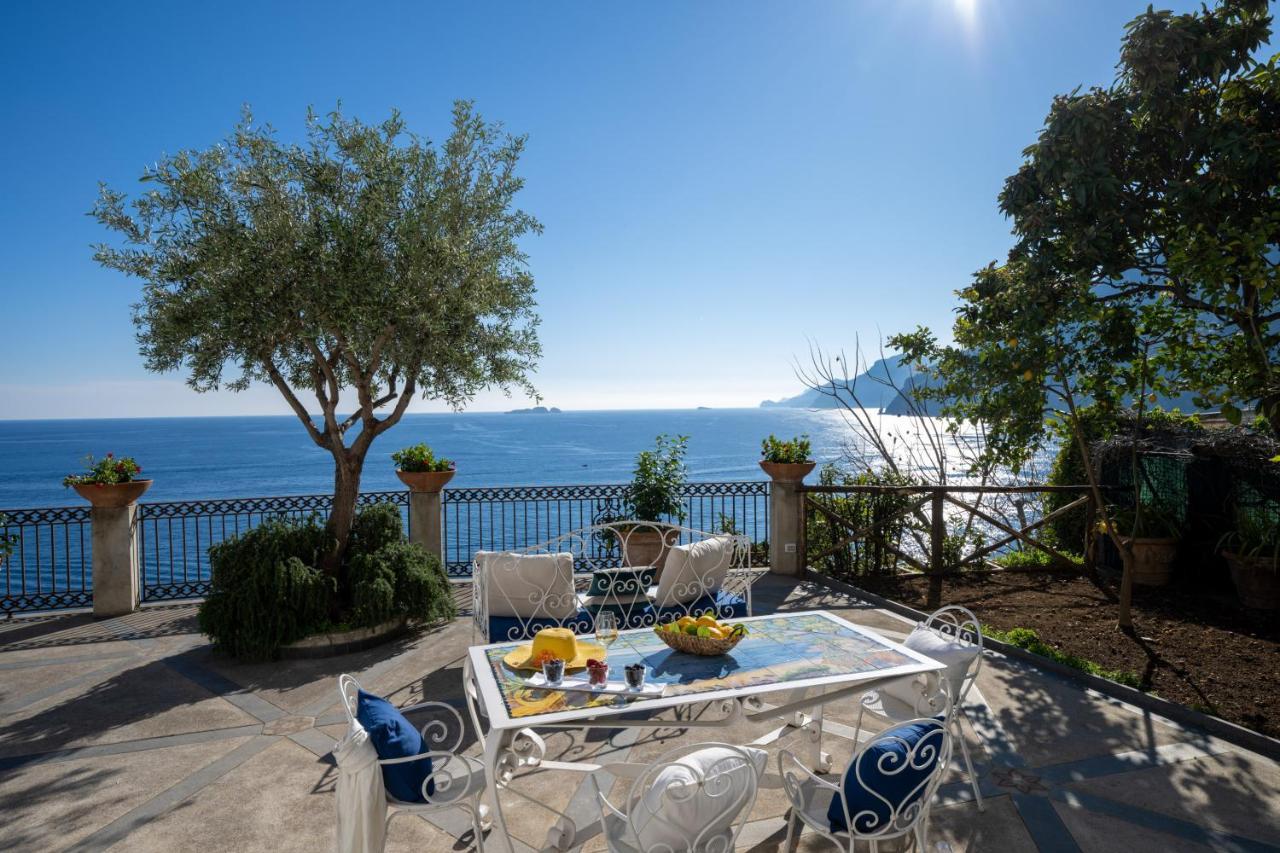 Yourhome - Villa Aldo Marino Positano Eksteriør billede