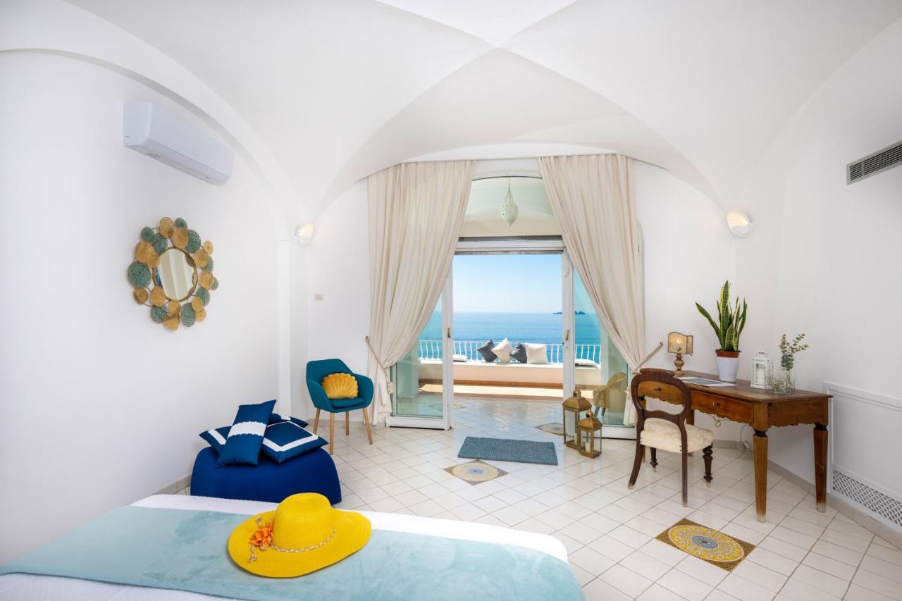 Yourhome - Villa Aldo Marino Positano Eksteriør billede