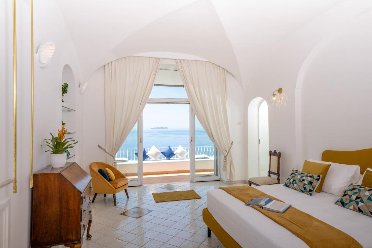 Yourhome - Villa Aldo Marino Positano Eksteriør billede