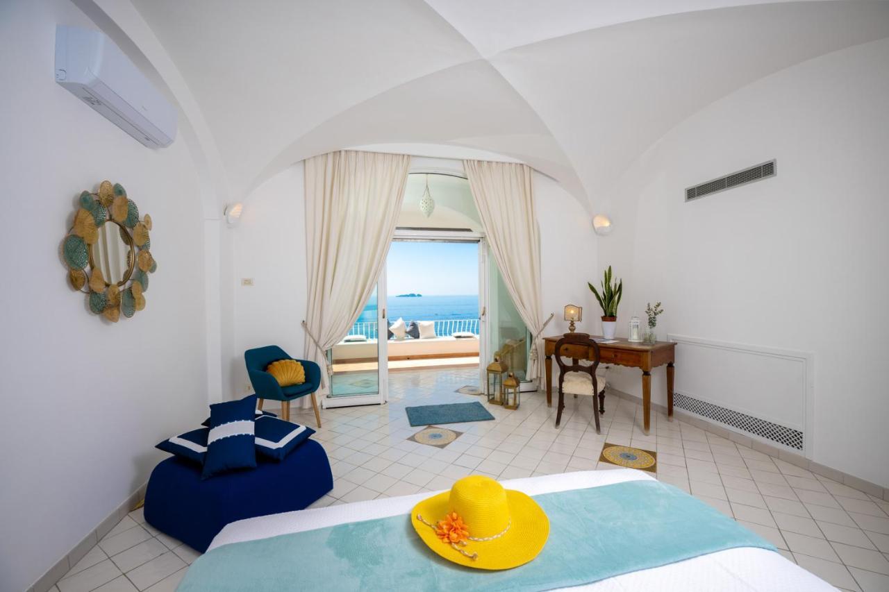 Yourhome - Villa Aldo Marino Positano Eksteriør billede