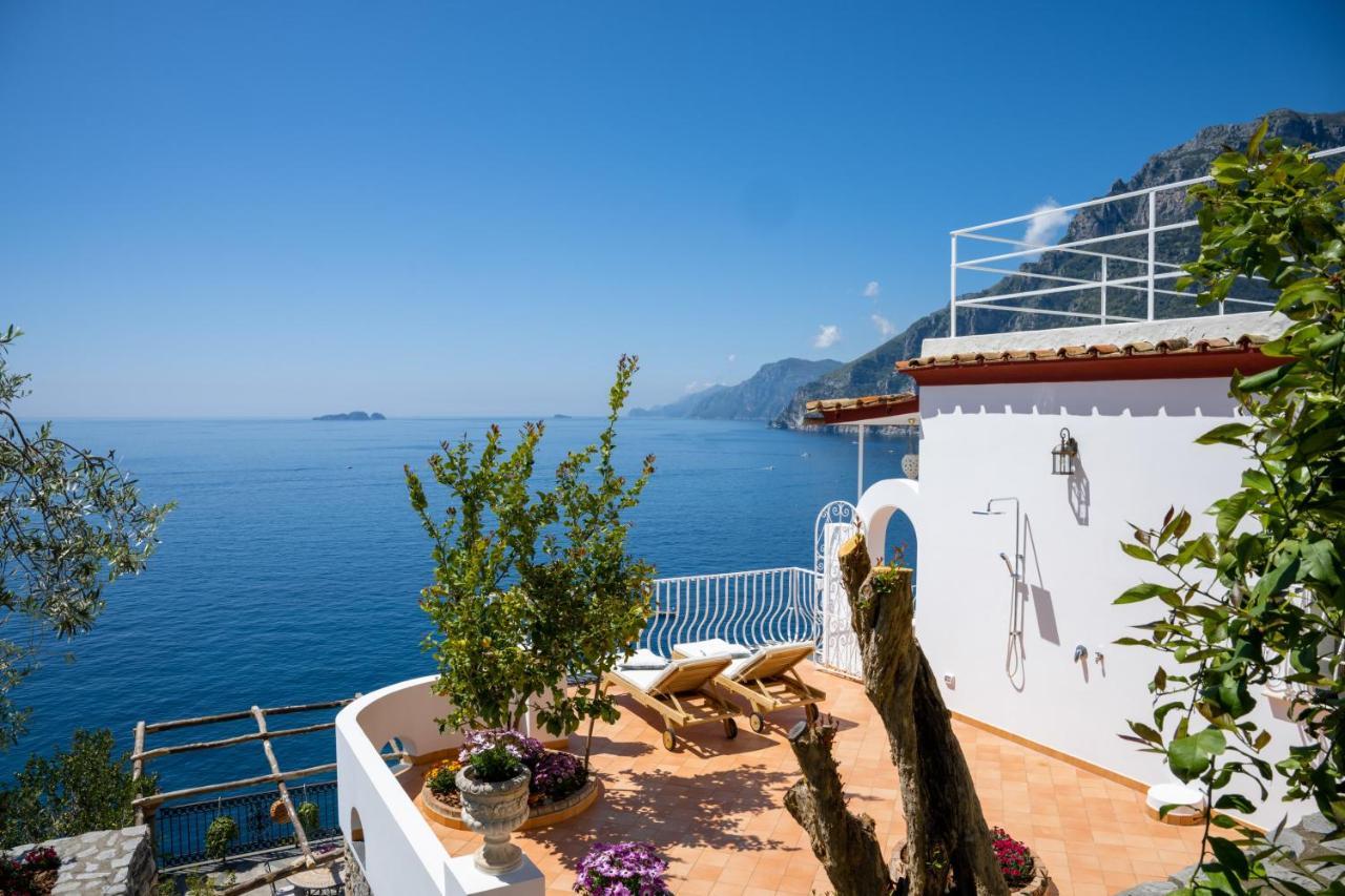 Yourhome - Villa Aldo Marino Positano Eksteriør billede