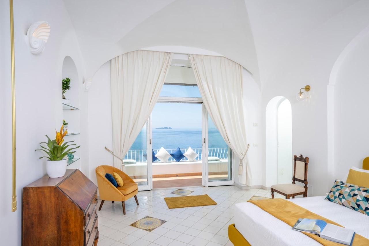 Yourhome - Villa Aldo Marino Positano Eksteriør billede