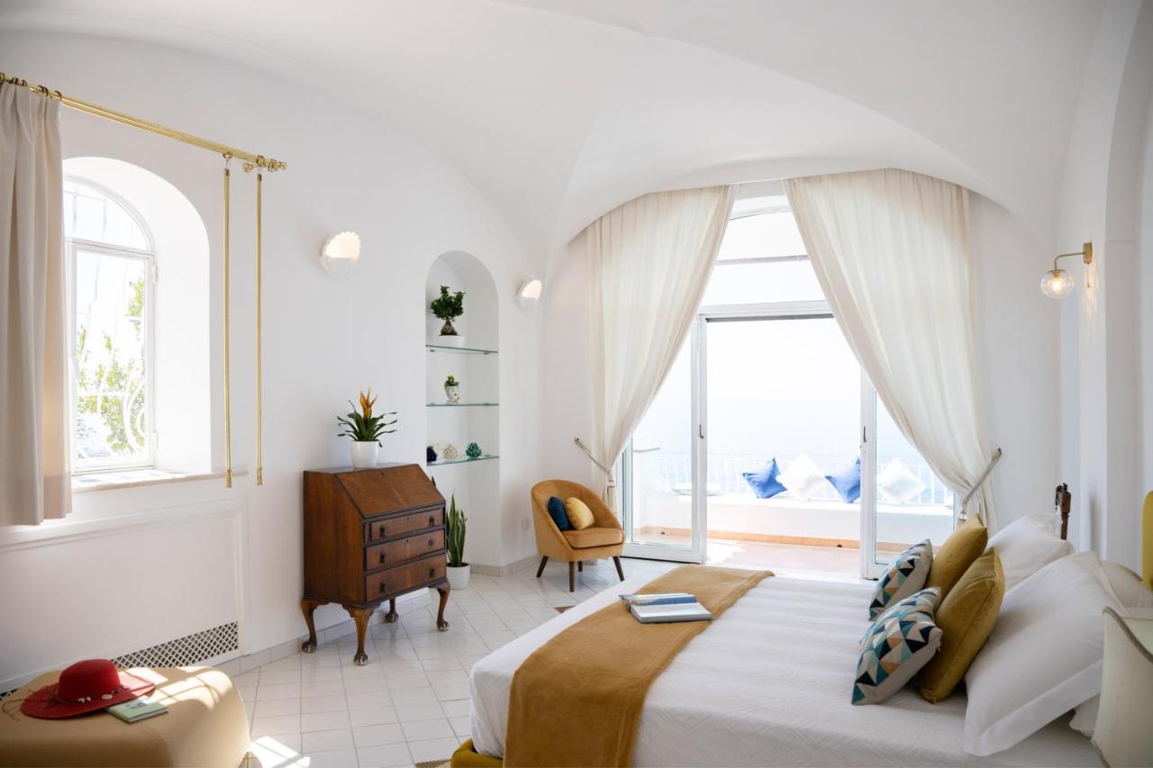 Yourhome - Villa Aldo Marino Positano Eksteriør billede