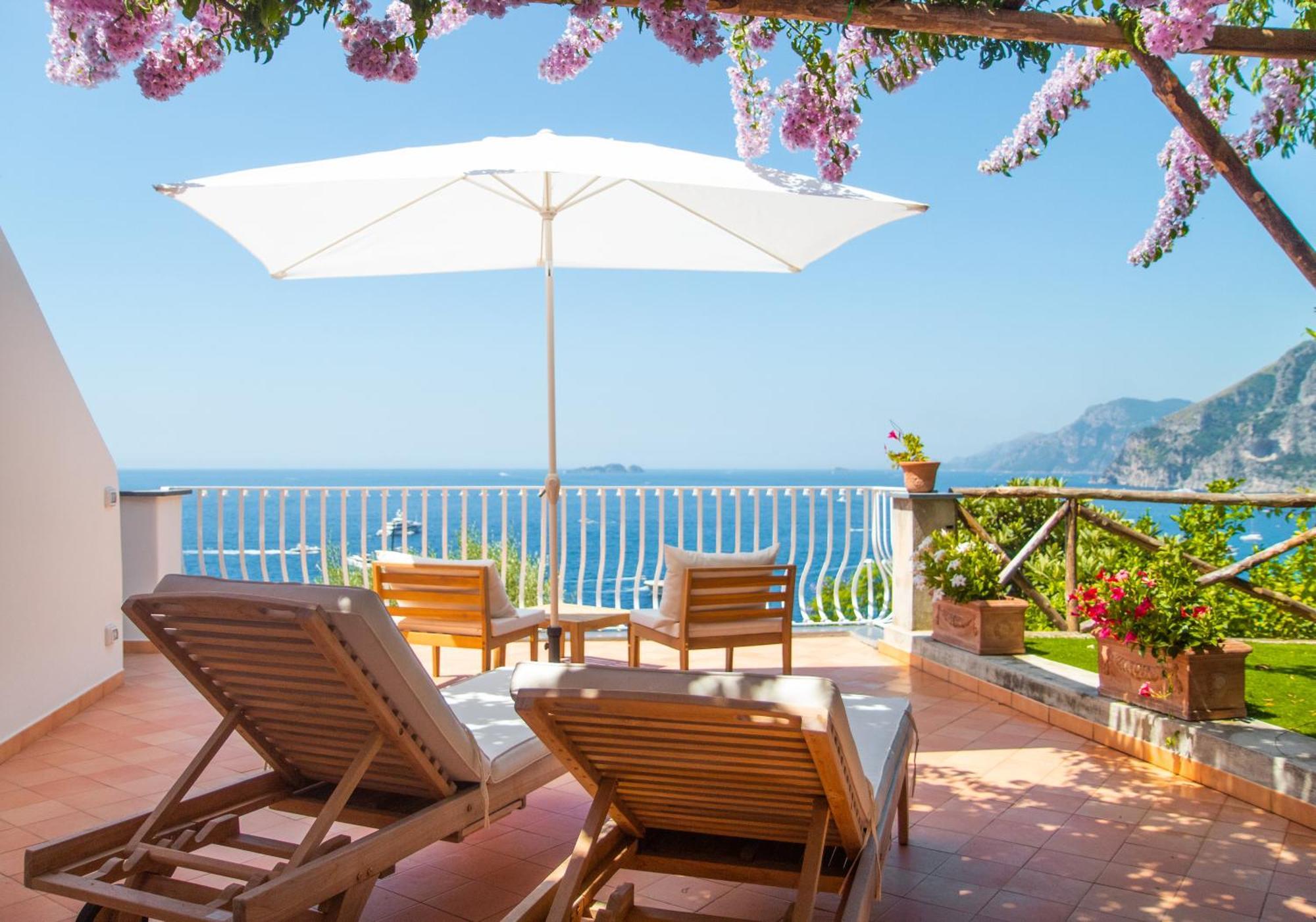 Yourhome - Villa Aldo Marino Positano Eksteriør billede